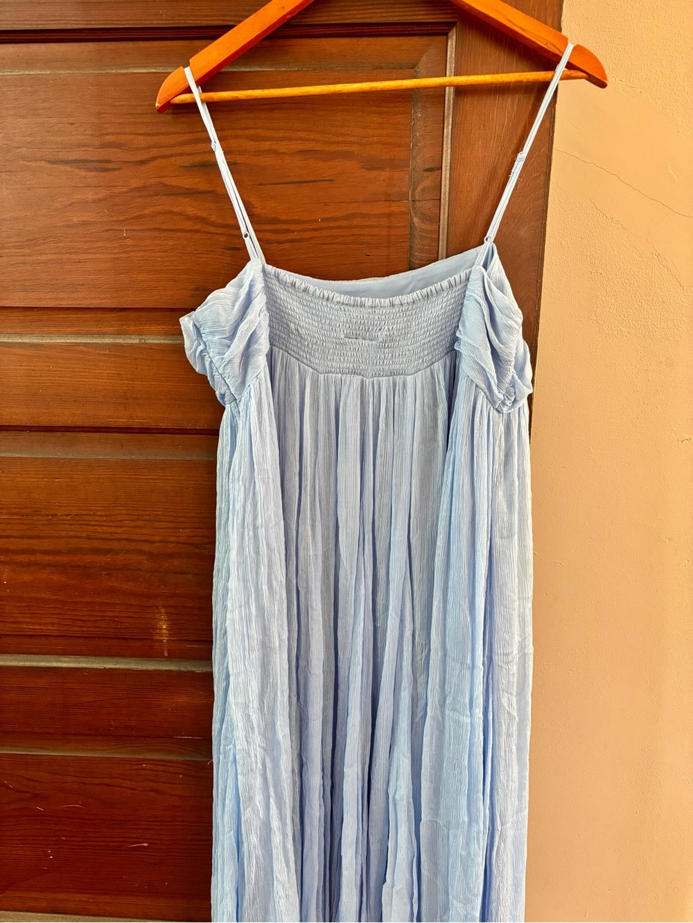 BHLDN Lola Sleeveless Chiffon Midi Dress Size Medium - Picture 7 of 9